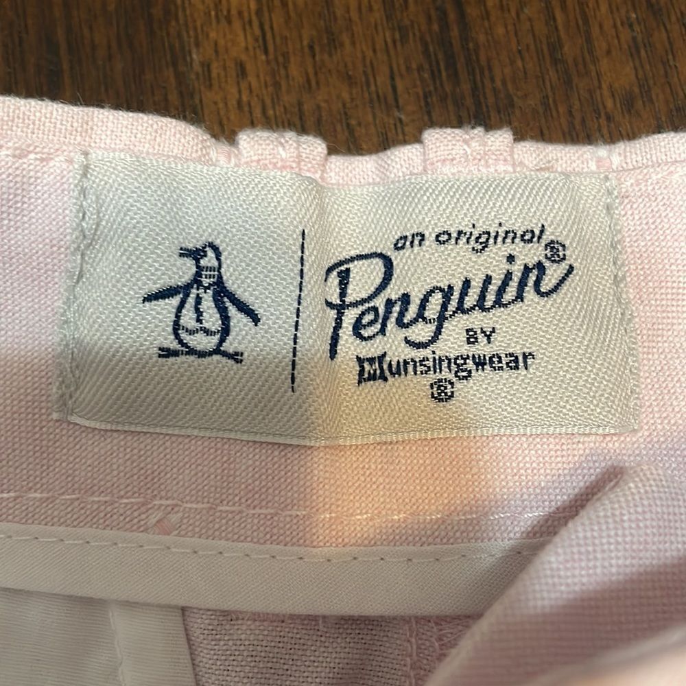 ORIGINAL PENGUIN pink bermuda shorts - Picture 7 of 13